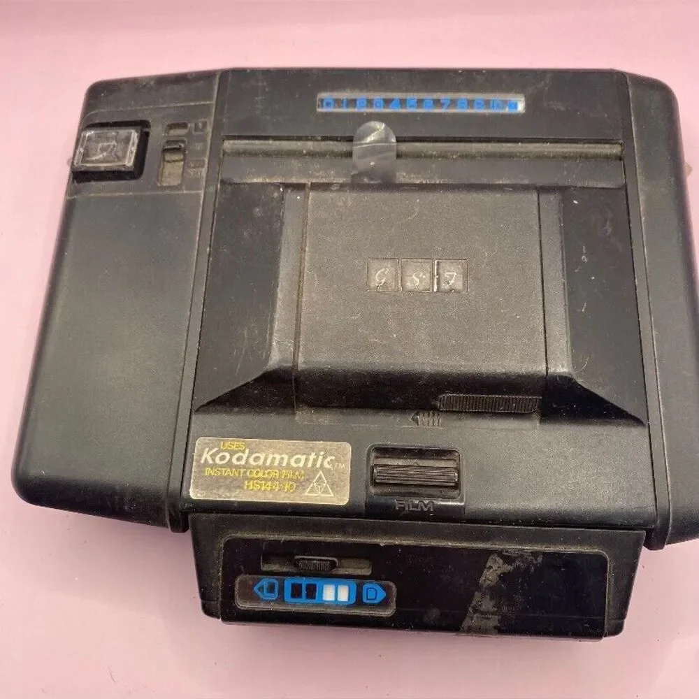 Kodamatic 970L Instant Camera Electronic Flash Untested Vintage